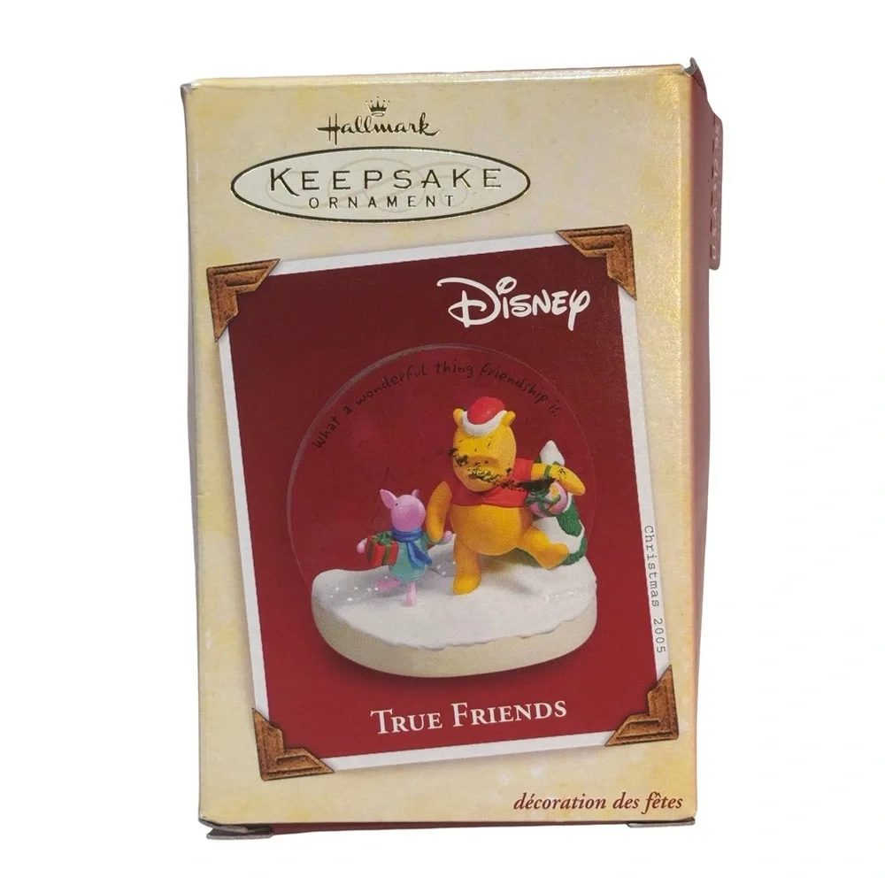 Hallmark Keepsake 2005 “True Friends” Ornament – Winnie the‎ Pooh & Piglet